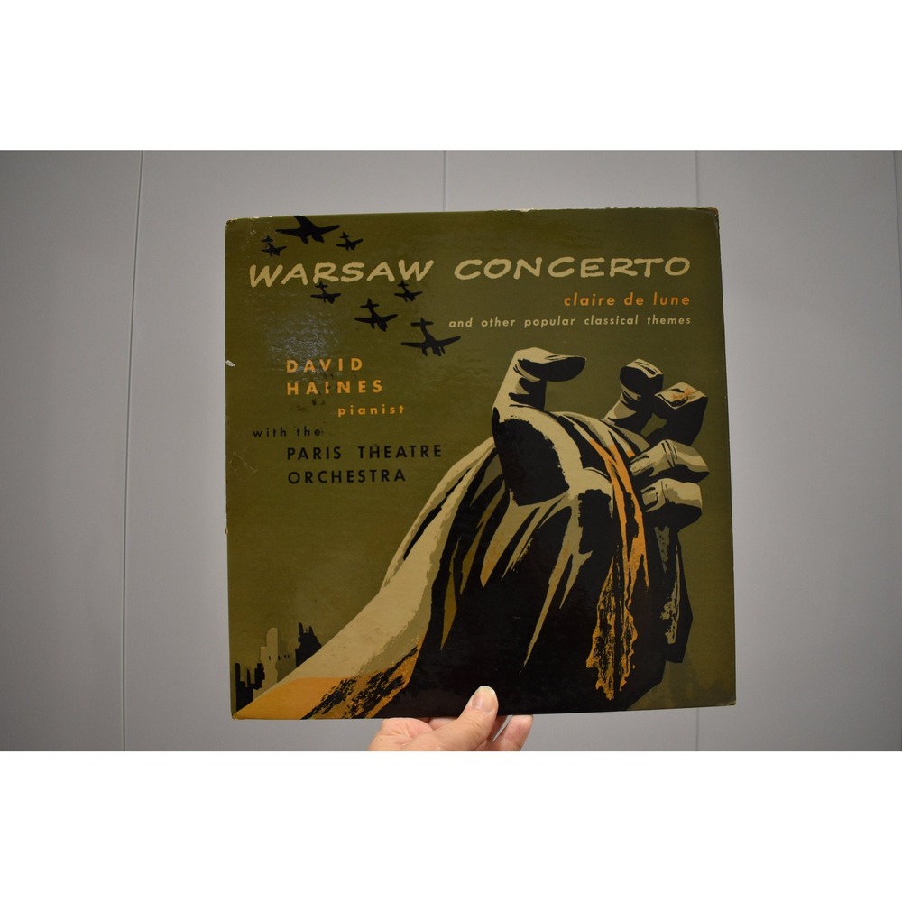 Warsaw Concerto Claire de Lune David Haines Paris Theatre Orchestra Vinyl LP